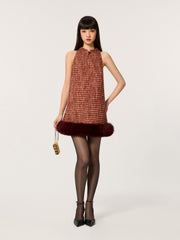 Qipao Collar Sleeveless Dress