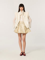 Ruixue Chinese style side lapel standing collar vest jacket