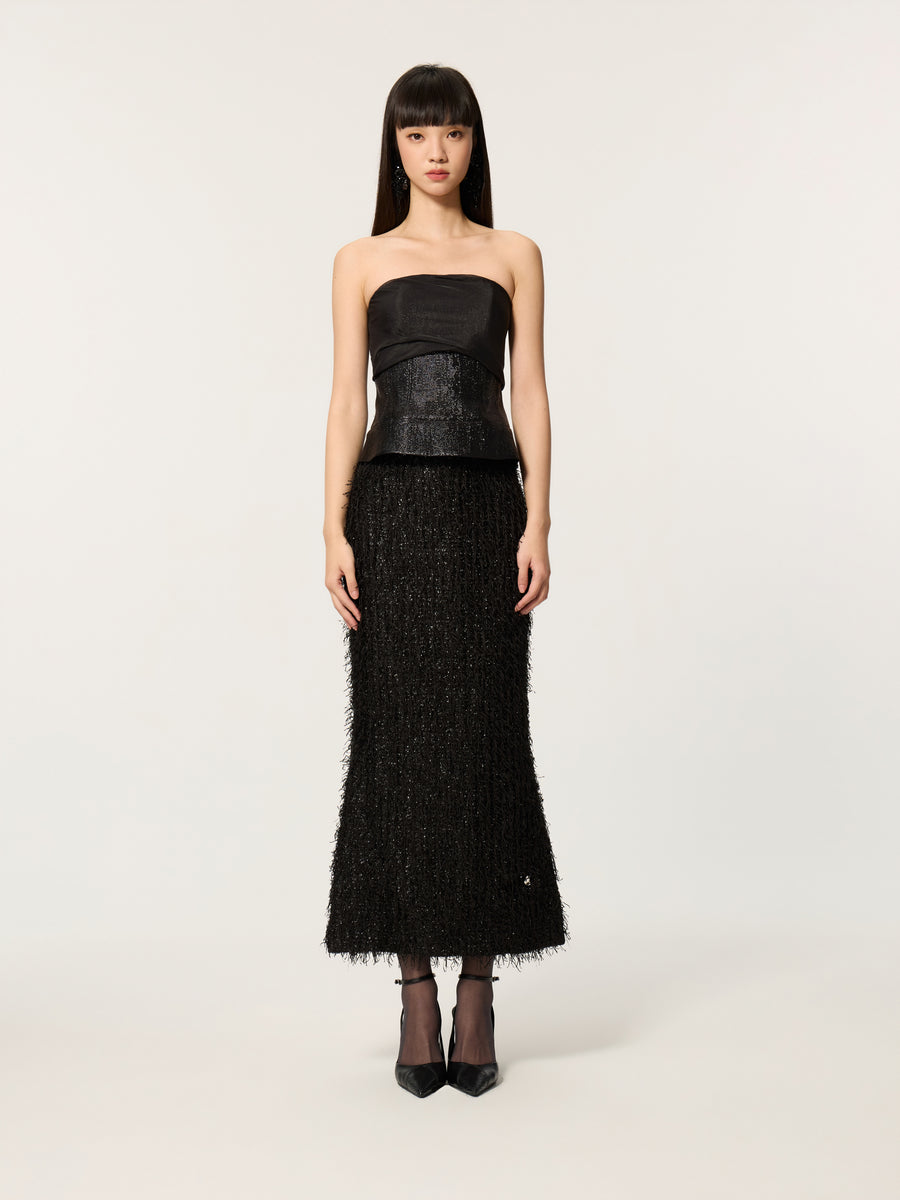 Qionglin Chinese Midi Skirt
