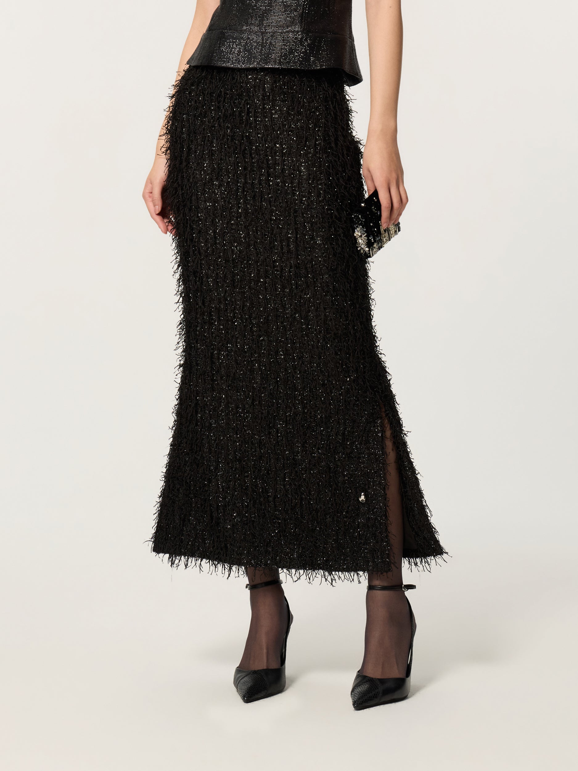 Qionglin Chinese Midi Skirt