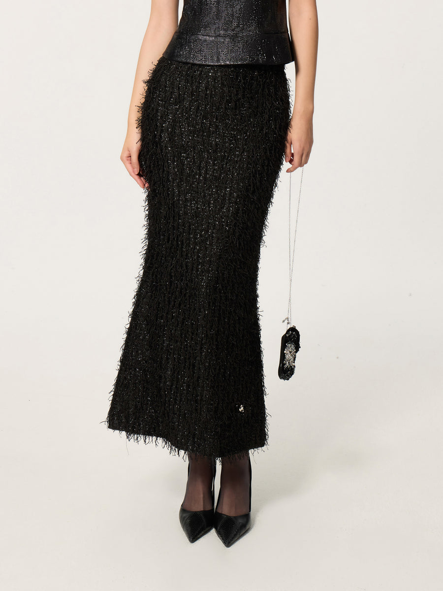 Qionglin Chinese Midi Skirt