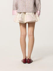 Pink Chinese-style Jacquard Skirt