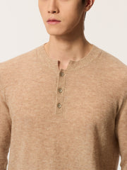 Wu He Chinese-style Polo Collar Knitwear