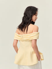 Off shoulder top with bow